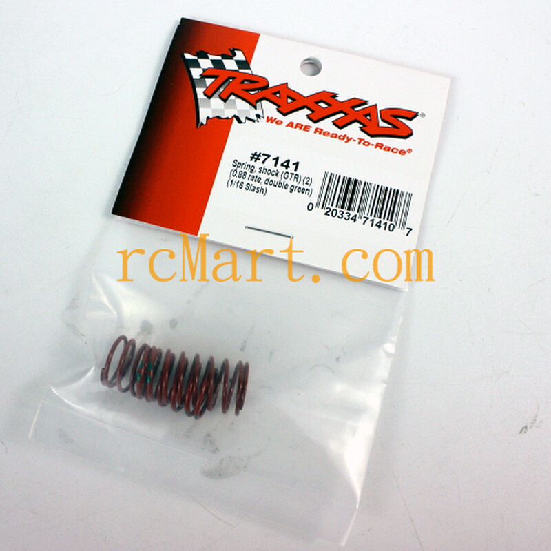 Traxxas 1/16 mini Slash 4WD 避震弹簧 0.88 rate 2个装 #7141 - 图0