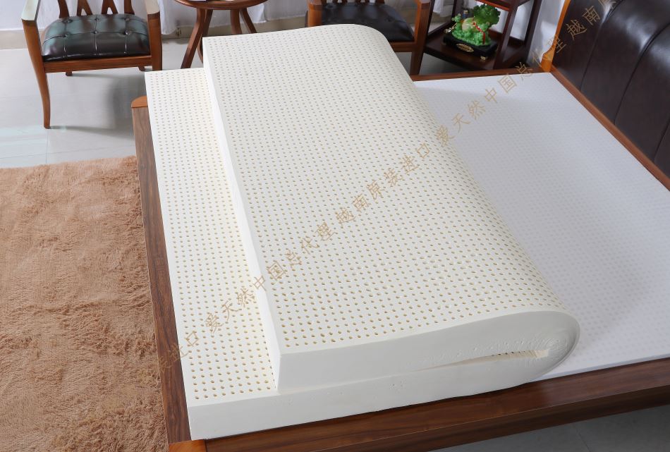 越南liena莲亚原装进口天然乳胶床垫儿童10cm厚ECO学生软硬无弹簧-图1