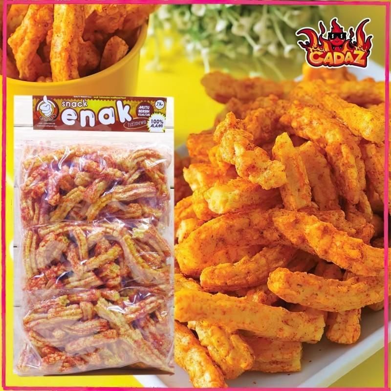 印尼特色小吃膨化零食snack enak巨港鱼饼片辛辣玫瑰片虾酱木薯片 - 图0