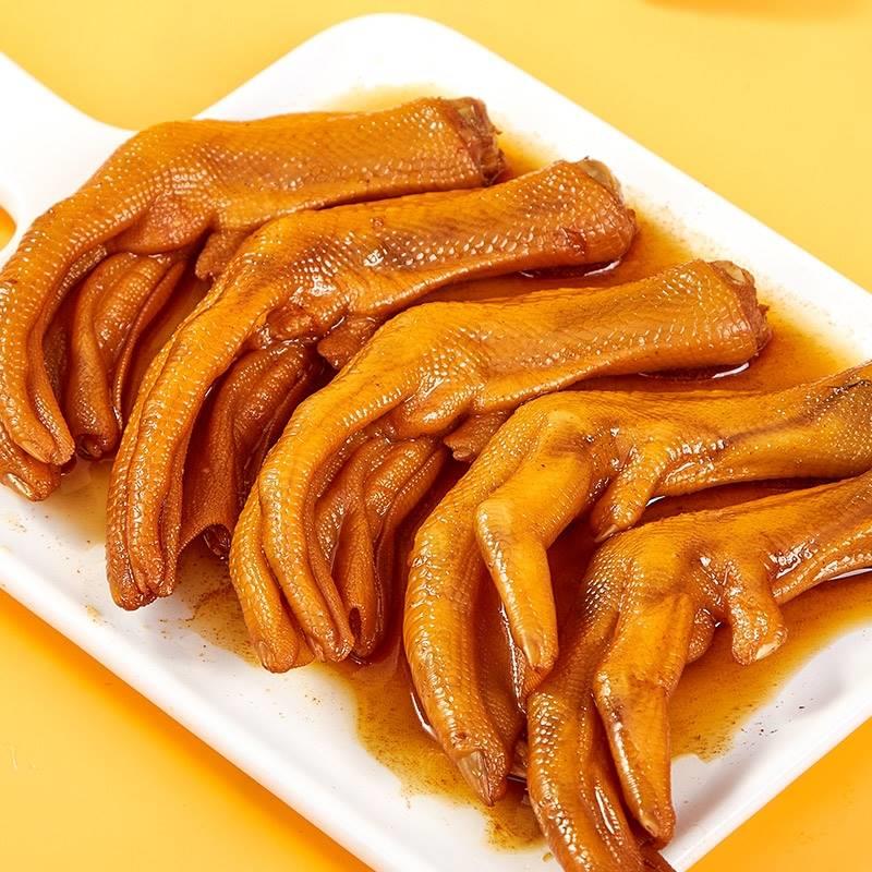 爱尝龙岩泡鸭爪卤味福建鸭翅泡椒鸭掌零食小吃休闲食品泡泡掌泡爪