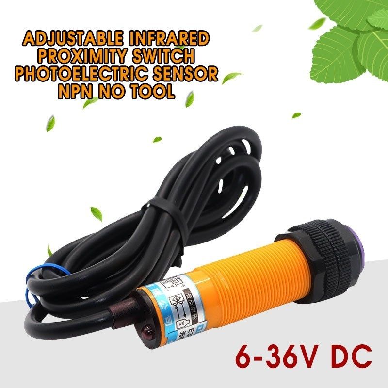 2021 6 36V Sensors DC Adjustable InHfrared Proximity Switch - 图0