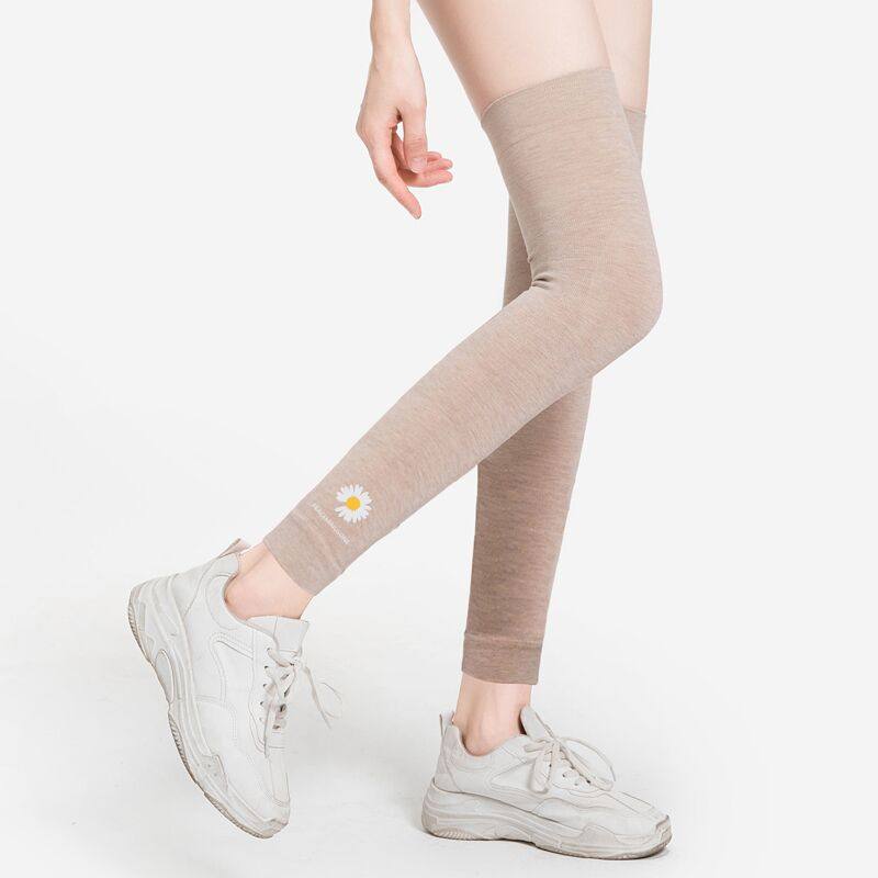 关节膝盖护套加长不下滑夏季彩棉护腿护膝长筒套女夏款防滑空调房,淘宝优惠券,粉丝福利购,淘宝优惠卷