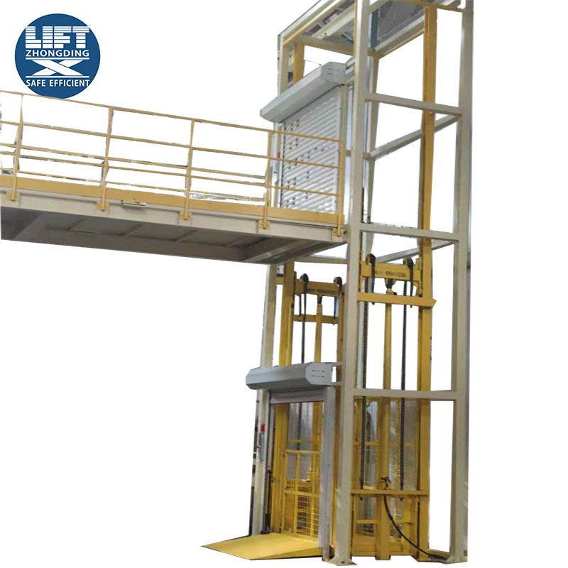 液压货梯升降机升降平台工业防坠电动货梯1-10吨厂房货物提升机 - 图3