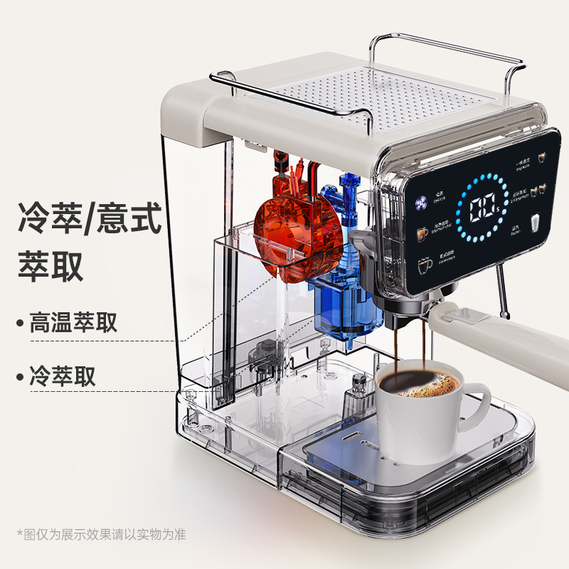 SCHNEIDER施耐德 小太阳冷萃咖啡机意式家用小型全半自动蒸汽奶泡