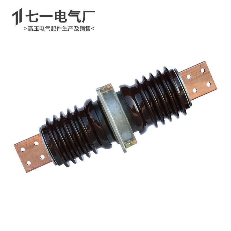 高压穿墙套管CWB10KV-20KV-35KV-66陶瓷绝缘FCGW/FCRG复合干式硅 - 图1