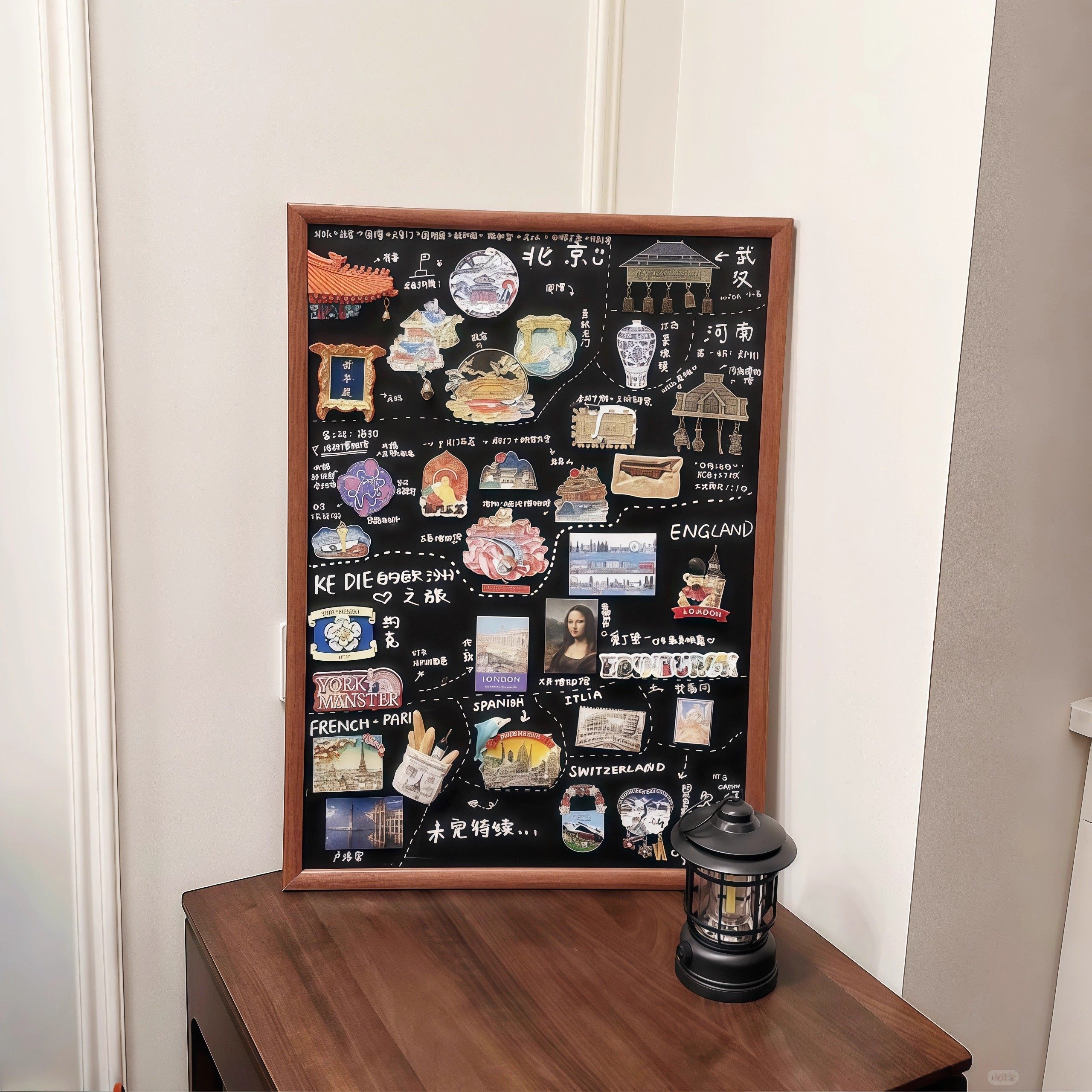 冰箱贴展示板磁吸收纳板磁吸黑板冰箱贴收纳展示照片墙磁吸板,淘宝优惠券,粉丝福利购,淘宝优惠卷