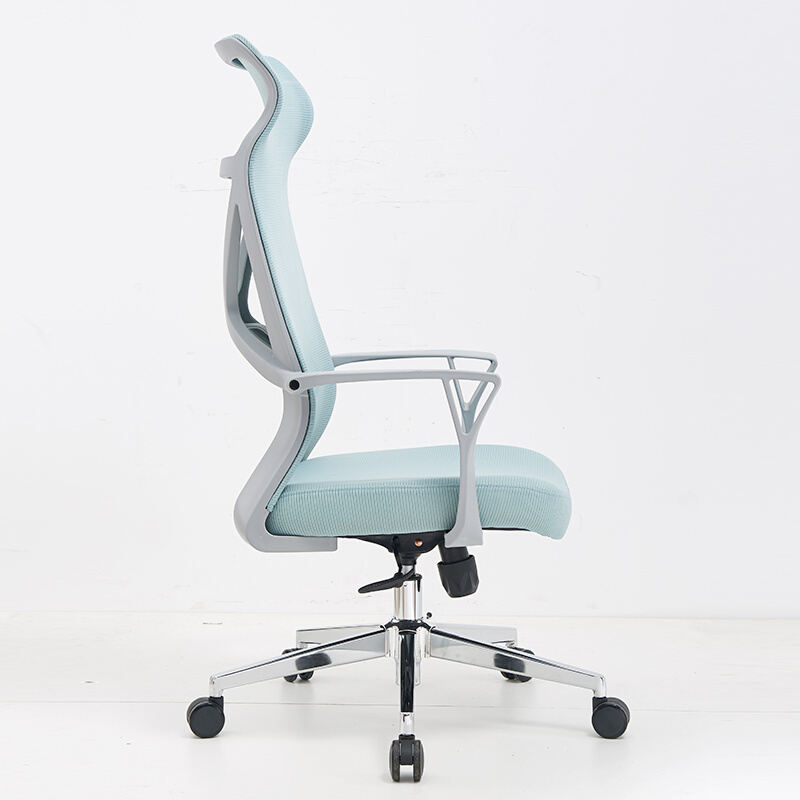 泰中隆2243A现代简约网布升降旋转办公椅人体工学转椅家用电脑椅 - 图0