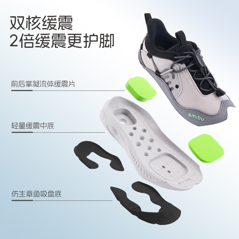 SMIBU童鞋儿童运动鞋2025冬季新款户外棉鞋男童女童加绒登山鞋子,淘宝优惠券,粉丝福利购,淘宝优惠卷