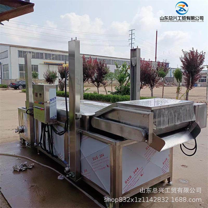 果茶全自动蒸煮漂烫机 薯条带提升式漂烫设备 鱼丸电加热漂烫线,淘宝优惠券,粉丝福利购,淘宝优惠卷