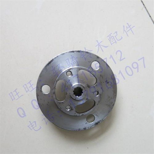 适用摩托车 睿彩QS125T-4/4B风扇固定盘 睿彩UMP125T-4C固定叶轮 - 图1