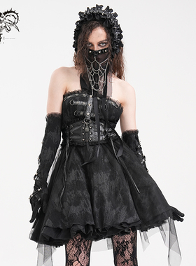 恶魔面罩Devilfashion蕾丝高级感