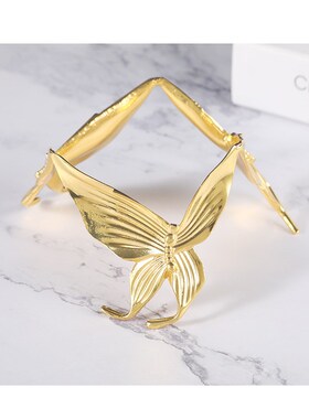 北欧轻奢风蝴蝶水晶球摆件创意家居工艺品客厅玄关办Z公室装饰品