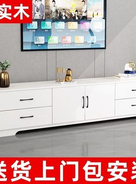 实木电视柜落地柜客厅储物柜实木B收纳柜电视柜客厅简约现代矮柜