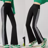 Мегафон, акула, базовые спортивные штаны, весенние летние леггинсы, высокая талия