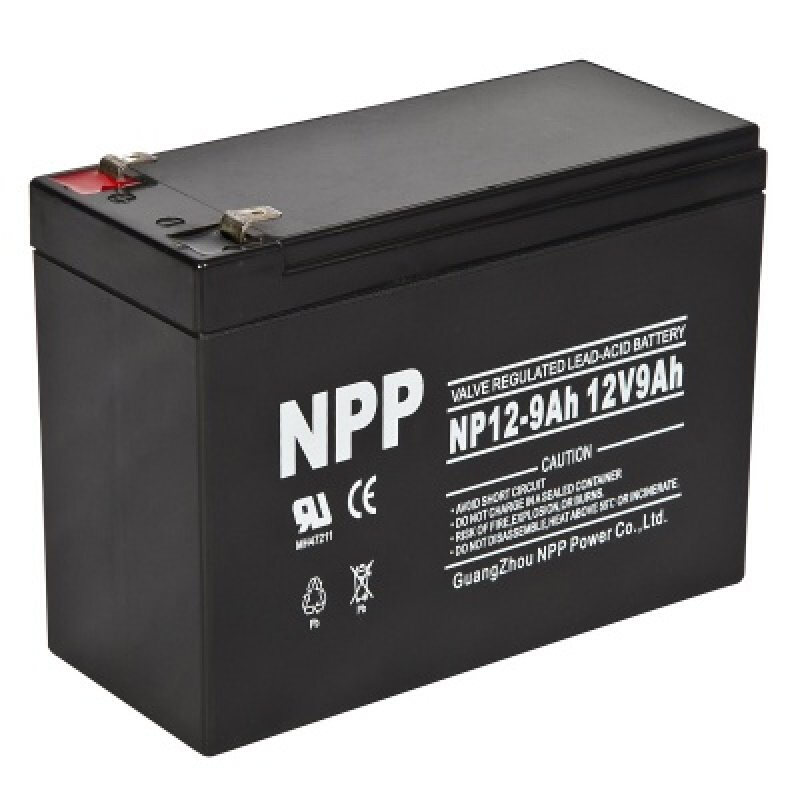 NPP耐普蓄电池NP12-7 12V7AH防盗报警主机安防UPS电源备用UPS电池 - 图1