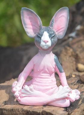 花园道具新品玩具摆件景观可爱苔藓造景家居装饰台阶立体微仿真