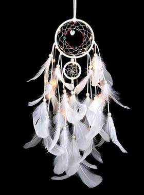 森系印第安复古风铃创意挂件挂饰吊饰装饰卧室婚礼成品捕梦网店铺