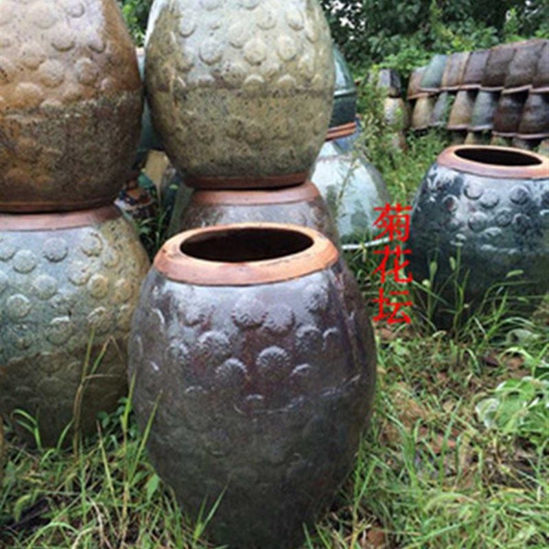 多款园林景观小区庭院布景装饰AA陶罐粗陶花钵覆古做旧老式花盆坛,淘宝优惠券,粉丝福利购,淘宝优惠卷