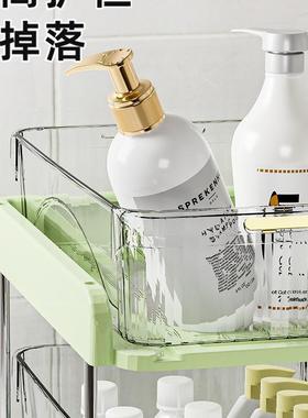 下水槽落地置物架浴室柜子收纳卫生间抽拉洗手台各种架子厨房