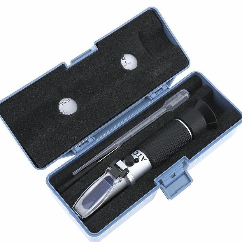 手持201RS铜芯红海含盐浓度计检测海水比重计测试折射光仪 - 图2