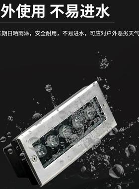 室外地灯亮化防水嵌入式庭院公园地埋灯景观照明户外地埋灯