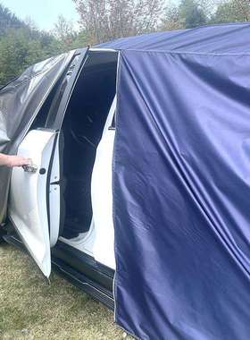 直发防晒遮阳夏季车衣防水防雨防刮擦四季通用车罩蓝色款