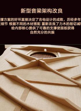 芬达fender吉他纪念款单板民谣木吉他电箱吉他琴