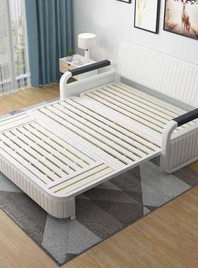 沙发床两用多功能可折叠家用小户型客厅阳台卧室双人折叠布艺沙发