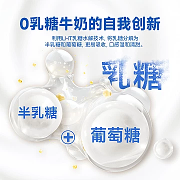 真零0乳糖高钙牛奶200ml*9盒[5元优惠券]-寻折猪
