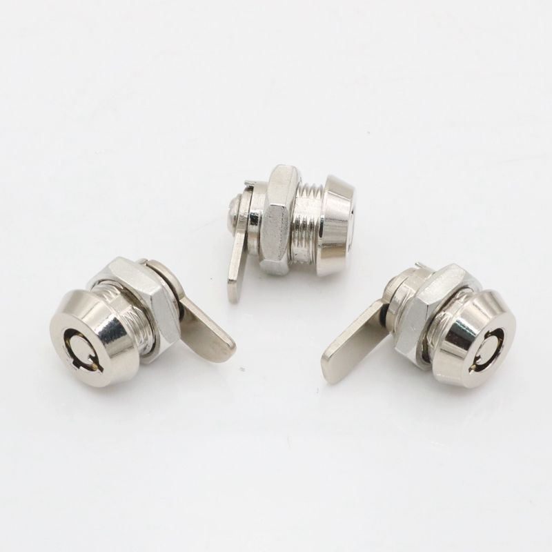 极速MS506h小梅花撢子锁小圆柱转舌锁小电箱通讯箱信箱机械撢子小 - 图1