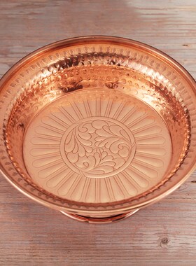 新品供护法杯尼泊尔红铜手工护杯居家供具供佛Q供茶杯护法杯格桑