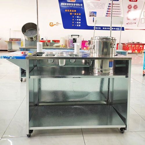 移动冰粉摆摊车冒烟冷饮机炒酸奶炒冰F火锅杯冰粥凉粉行走的水果 - 图3