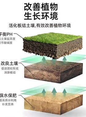 土壤营养活化剂活化宝改善土壤板结改良剂通用促生根黑水松土精