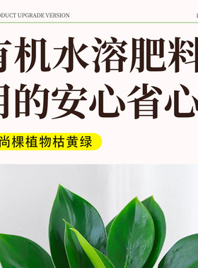 植物营养液园艺水溶肥绿植花卉黄叶室内植物花肥养花专用肥叶面肥