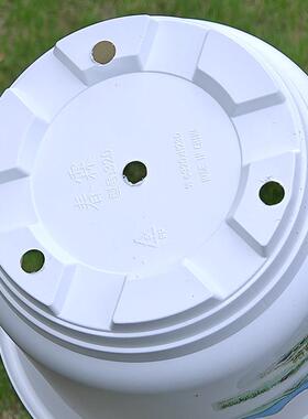 彷陶瓷花盆家用加厚耐用大号透气青山绿植盆栽轻奢树脂盆托盘植物