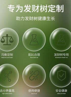 八个老头发财树专用300ml绿叶壮根通用型盆栽水培绿植养花营养液