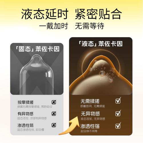 【超持久】杰士邦延时避孕套超薄001早泄防30%苯佐卡因安全套正品 - 图2