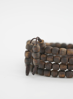 【奇楠鼓珠多圈手串】