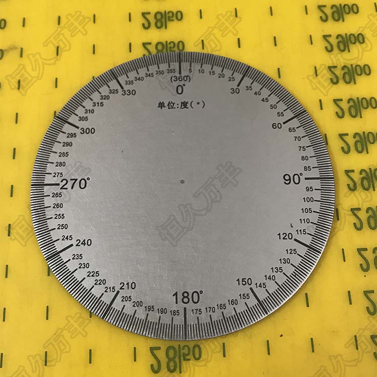 极速刻度盘小无g孔机械圆盘圆形配件测量器75X0x2 A039直销 恒久 - 图1