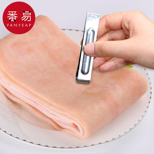 猪毛夹A1pn008-拔毛器不锈钢去鱼刺拔鸭鹅鸡毛镊子拔毛夹家用夹 - 图1
