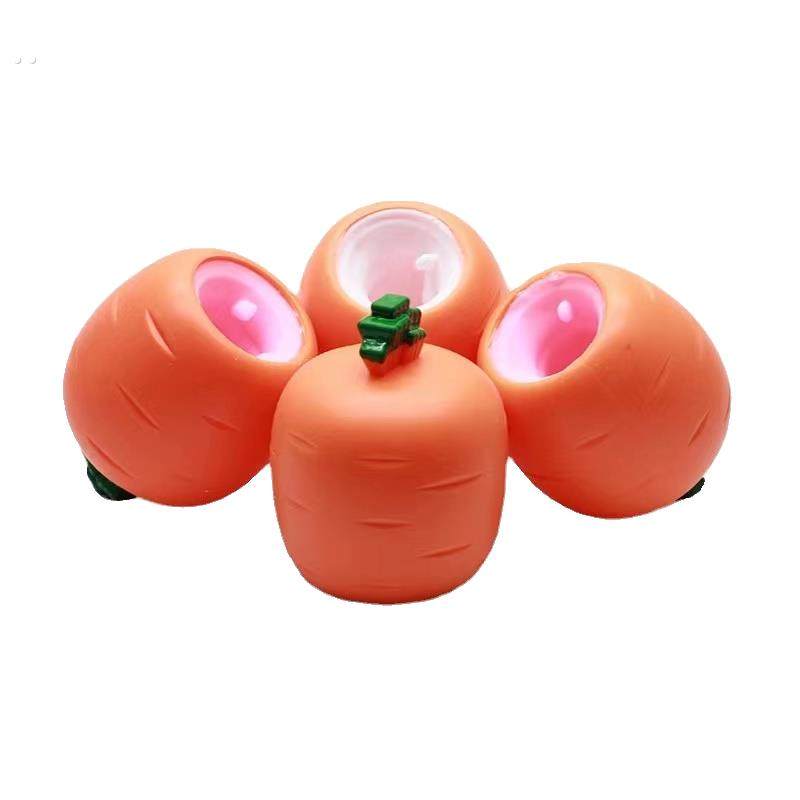 新款胡萝卜小兔子挤压捏捏乐口袋小动物创意发泄神器解压整蛊玩具,淘宝优惠券,粉丝福利购,淘宝优惠卷