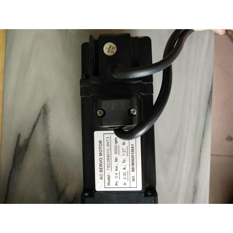 东元伺服电机TSC06401C-3NT3 0.4KW 3000rpm 2.3A 1.27N.m原装正-图1