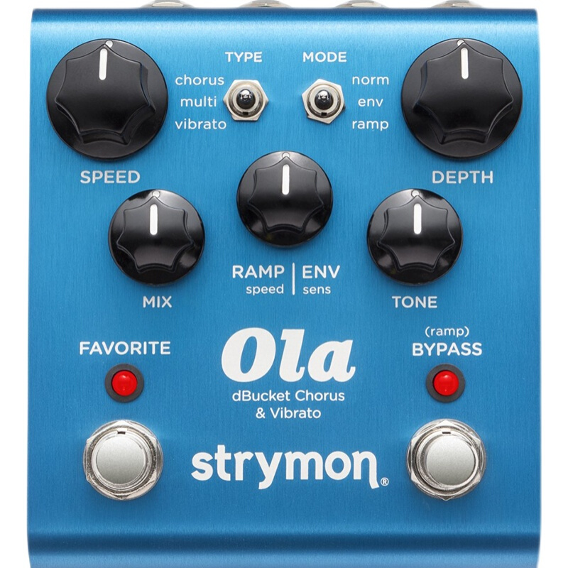 美产Strymon Ola Chorus Vibrato合唱颤音多功能电吉他单块效果器 - 图3