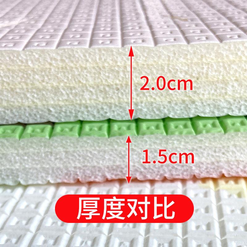 XPE宝宝爬行垫加厚婴儿童爬爬垫拼接拼图垫卡通泡沫地垫家用 - 图1