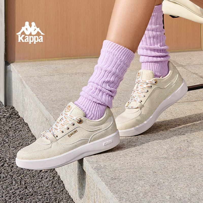 kappa卡帕板鞋女鞋2026春季新款学生休闲运动鞋子百搭增高小白鞋,淘宝优惠券,粉丝福利购,淘宝优惠卷
