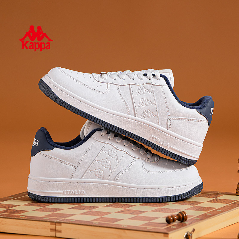 Kappa男鞋板鞋男款2026冬季新款厚底增高休闲鞋子女加绒保暖棉鞋,淘宝优惠券,粉丝福利购,淘宝优惠卷