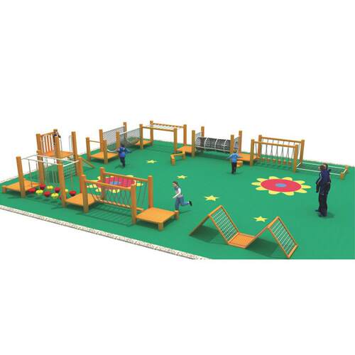 户外儿童展0021木质攀爬拓合训练组小区玩幼儿园钻洞多功能具多人 - 图3