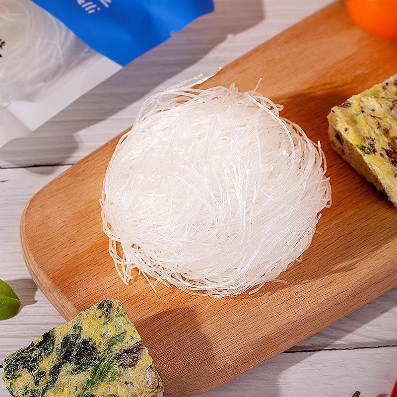 魔芋面代餐饱腹食品低魔芋粉丝方便速食主食午早晚餐粉丝30g*10包