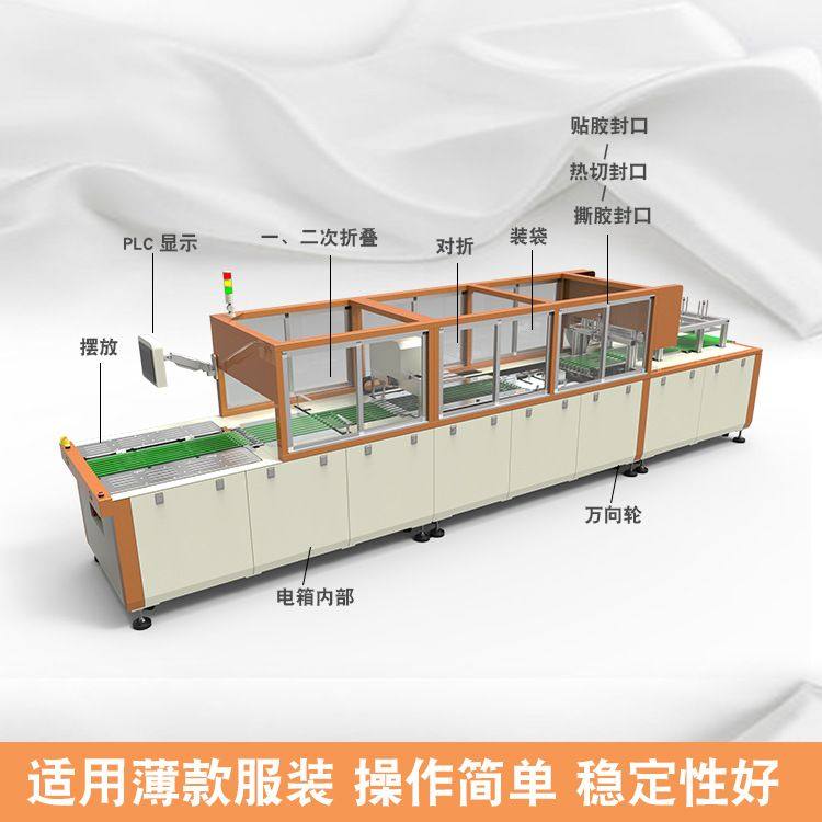 现货衣服折叠机服装包装机可贴标签全自动叠衣服机棉衣自动打包机,淘宝优惠券,粉丝福利购,淘宝优惠卷