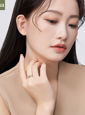 NININA珍珠戒指女个性简约叠戴风